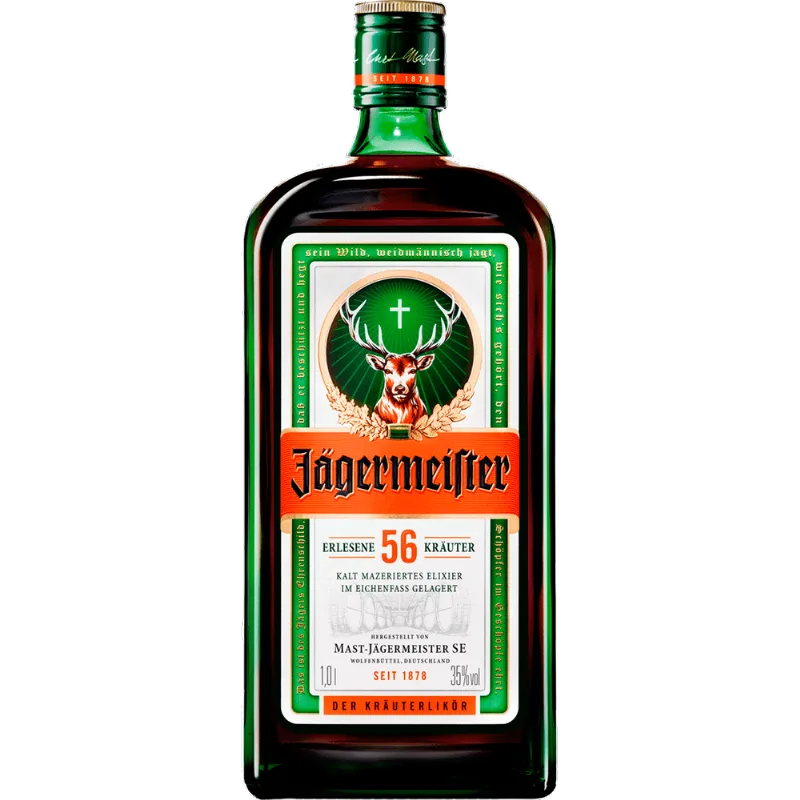 Licor Jägermeister 35° 1 L