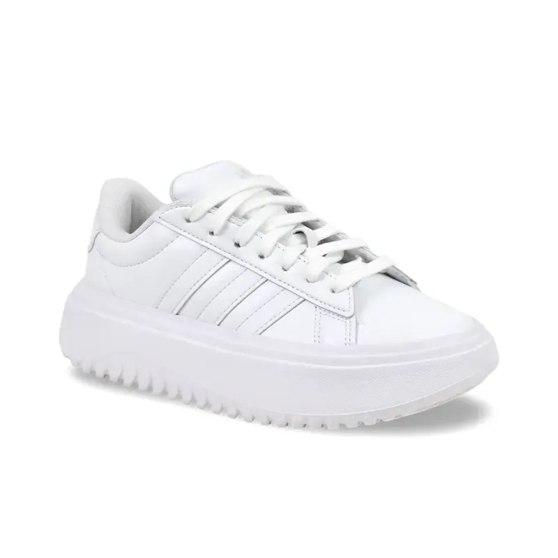 Zapatilla Adidas Grand Court Platform Talle: 38.5 - Color: Blanco