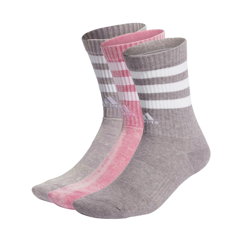 adidas Calze 3 Stripes Stonewash 3 Pack Rosa S