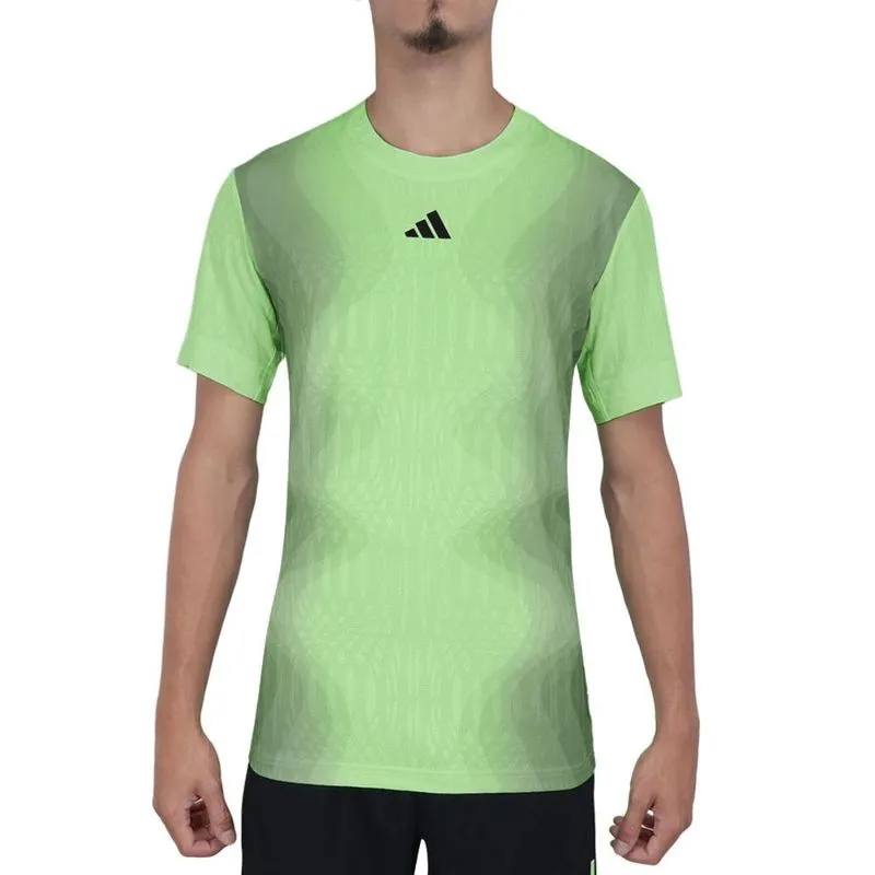Camiseta Adidas Tennis Airchill Pro Freelift Verde Claro