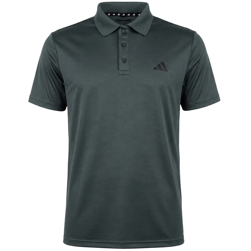 Adidas Essentials Mens Khaki Polo Shirt S