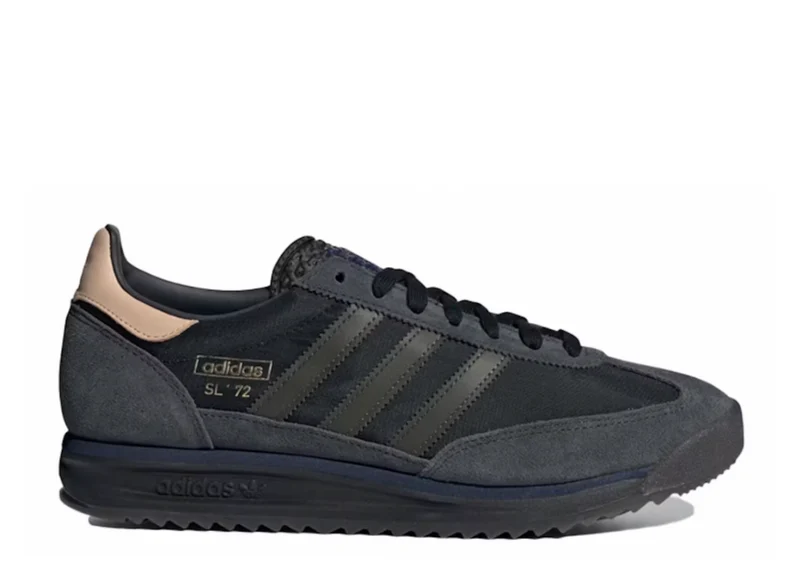 Adidas SL 72 RS Core Black Shadow Olive 40 2/3 EU
