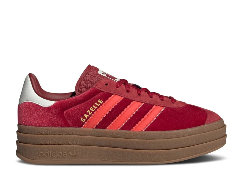Adidas Gazelle Bold Bright Red Velvet 38 EU