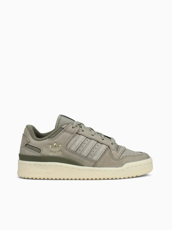 Forum Low Cl Clay Leather Dark Green / 4.5 / M