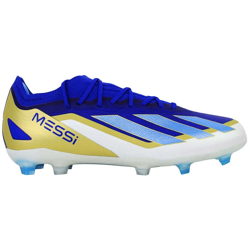 Adidas X Crazyfast Elite FG Messi Kids Blue Football Boots 3.5