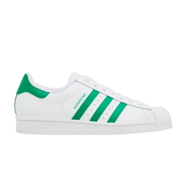 adidas Superstar 'White Green' IE9047 6.5