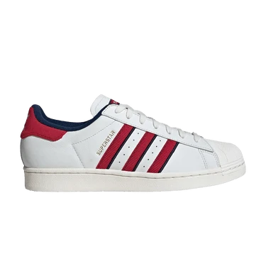 Adidas Superstar 'White Team Victory Red Indigo' ID1391 8.5