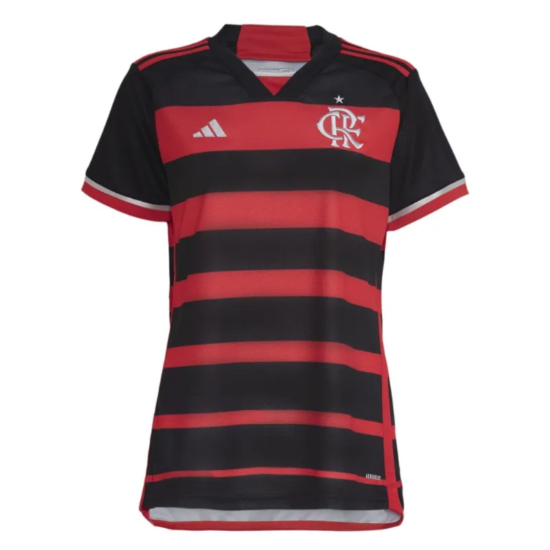 Manto Flamengo Feminina Jogo 1 Adidas 2024 G