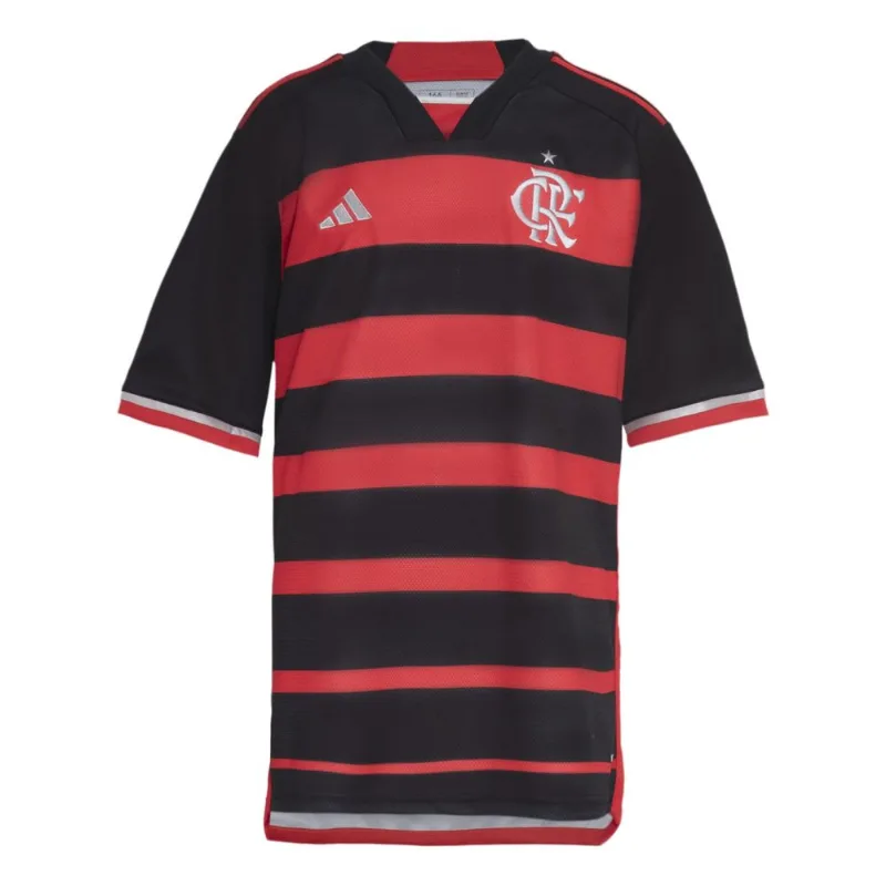 Manto Flamengo Infantil Jogo 1 Adidas 2024 12