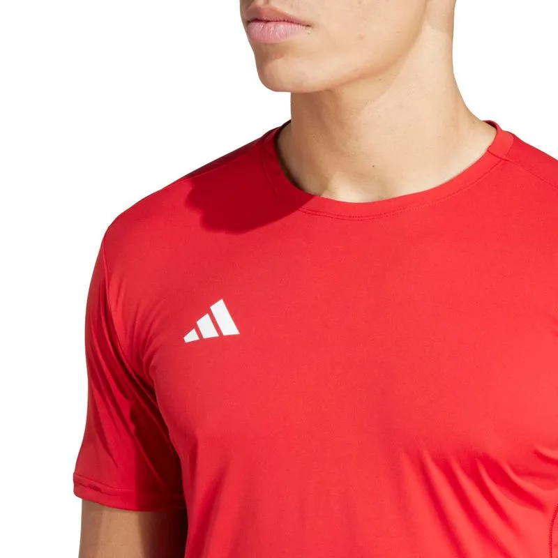 Camiseta Adidas Adizero Essentials Masculina Vermelho G