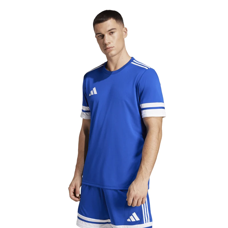 Maglia Calcio Uomo Adidas Squadra 25 Blu Bianco XL