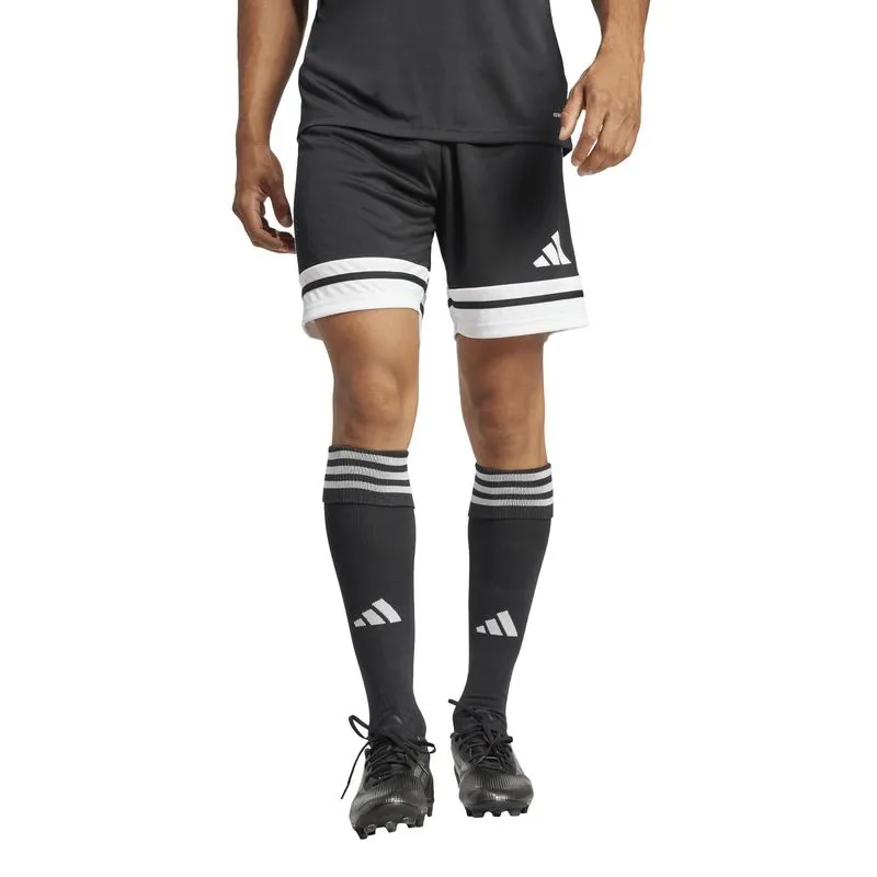 Shorts Masculino de Futebol Squadra 25 Adidas Preto, 3G