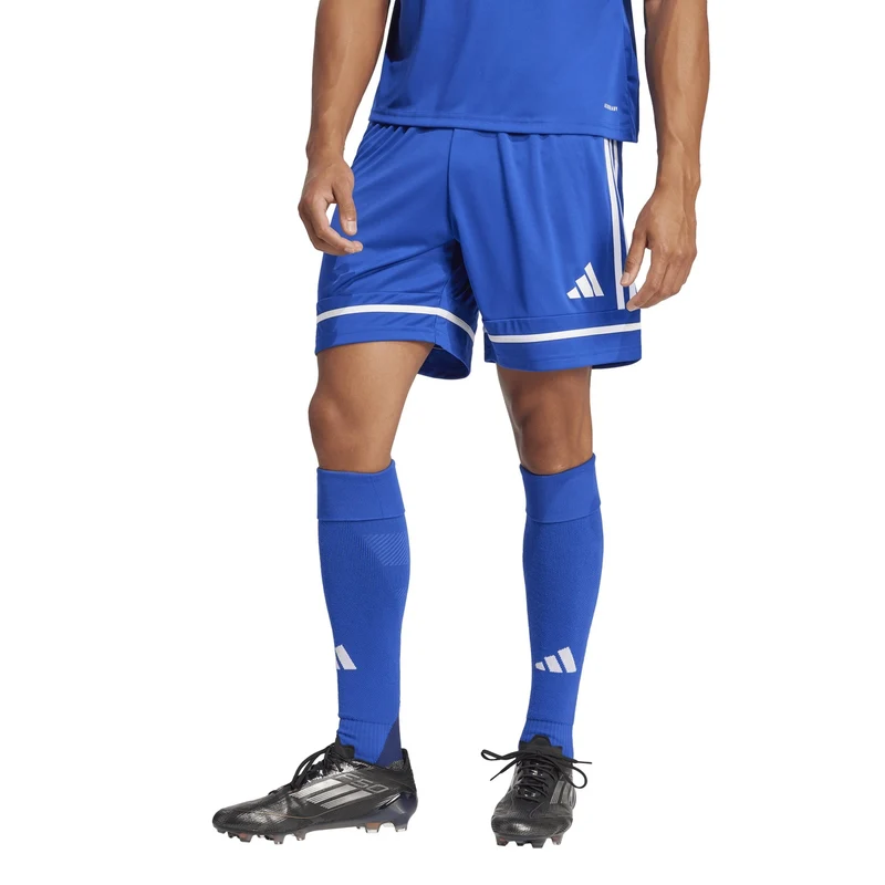 Shorts Calcio Uomo Adidas Squadra 25 Blu Bianco XL