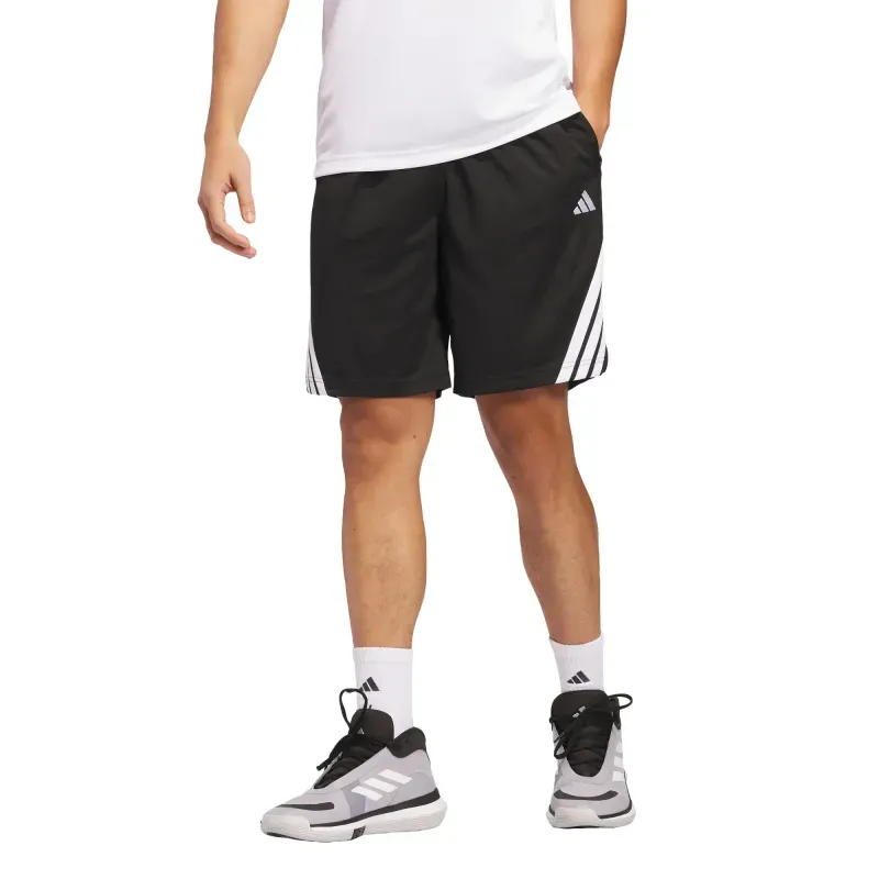 Short adidas Basquetbol Legends 3 Stripes Hombre JI7576 MD-23 cm
