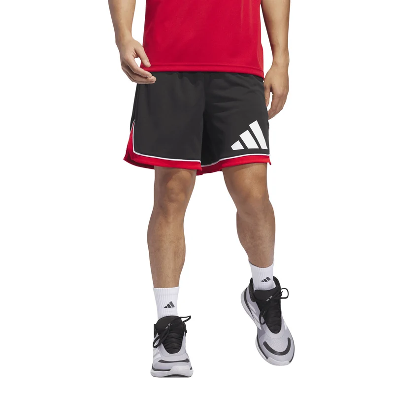 Shorts Uomo Adidas Basketball Badge of Sport Nero L