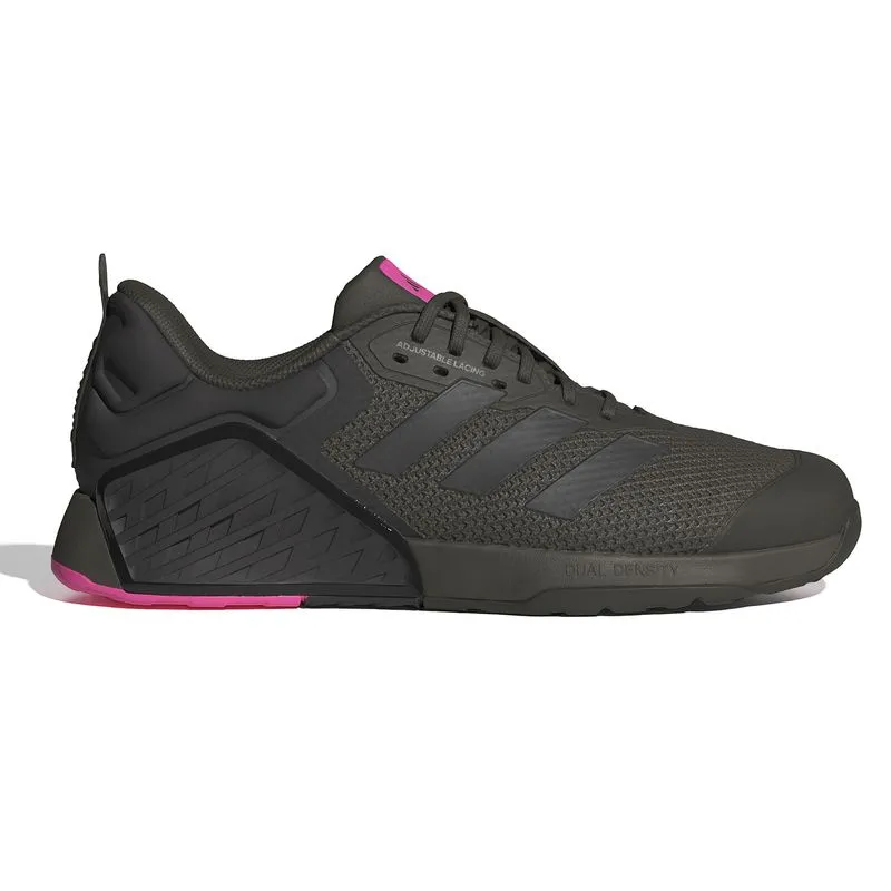 Tênis Adidas Training Dropset 3 Unissex Oliva e Preto OLIVA/PRETO/ROSA - 39