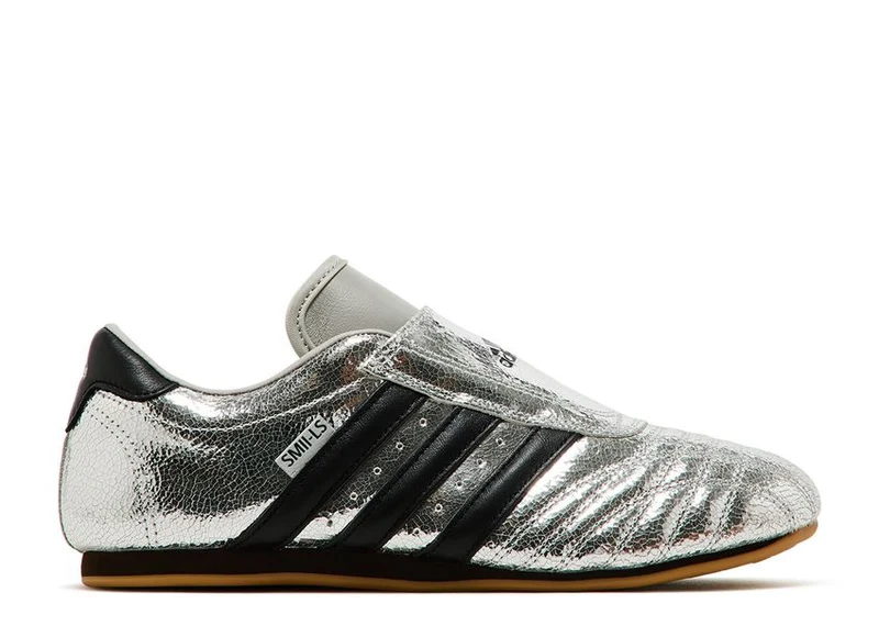 Adidas Taekwondo Silver Metallic Black 43 1/3 EU