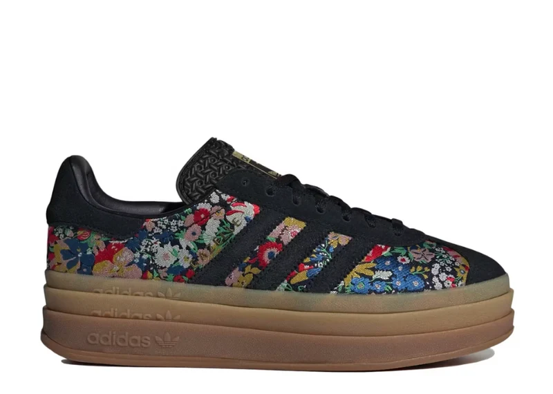 Adidas Gazelle Bold Liberty London Floral Embroidery 42 EU