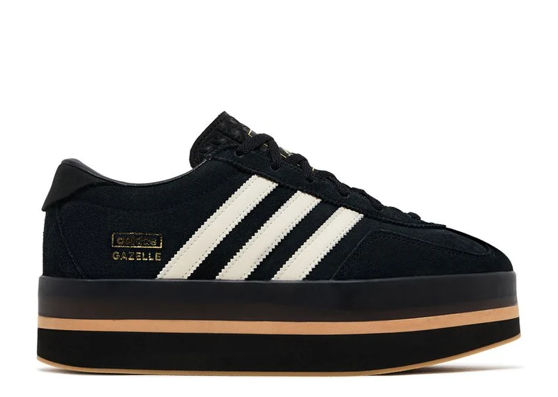 Adidas Gazelle Stack Black Cream White 36 EU