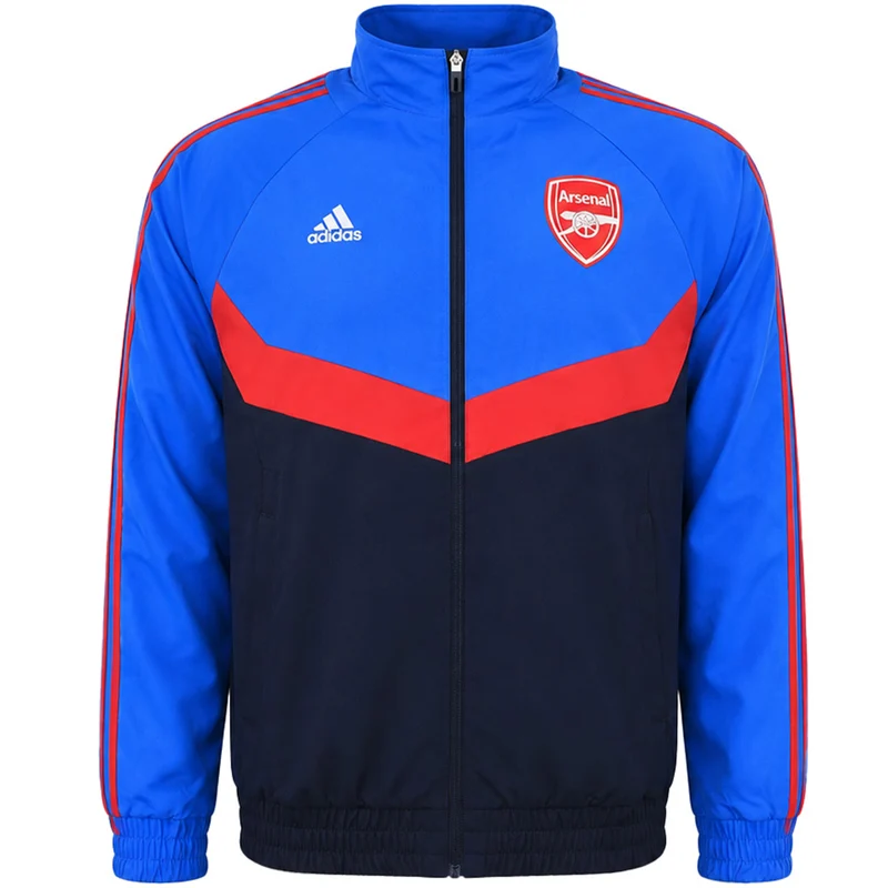Adidas FC Arsenal Woven Mens Blue Track Jacket S
