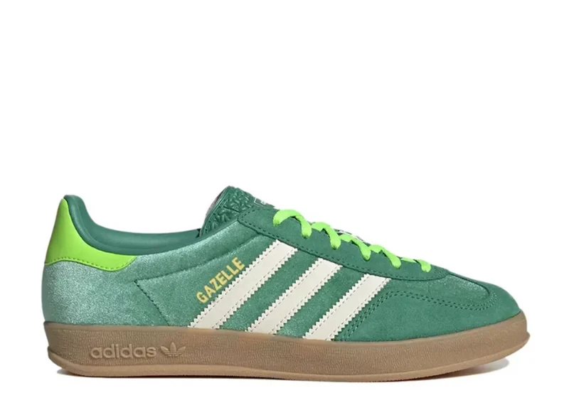 Adidas Gazelle Indoor Semi Court Green Velvet 38 2/3 EU