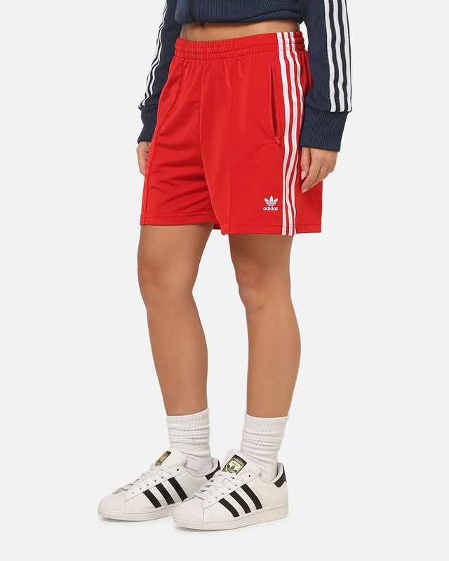 Adidas Women's Firebird Classic Shorts Better Scarlet M