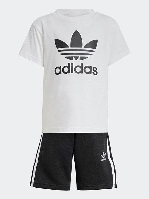 Adicolor Shorts Tee Set Kids BLK/WHT / 3-4Y