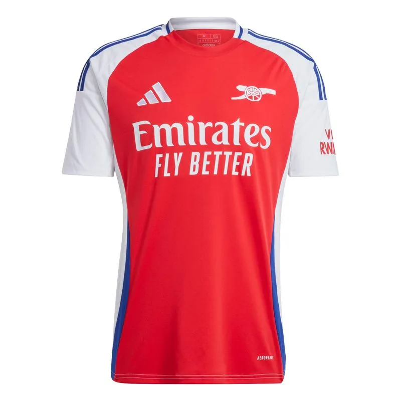 Camiseta Adidas 1 Arsenal 24/25 Vermelha Masculino VERMELHO/BRANCO - M