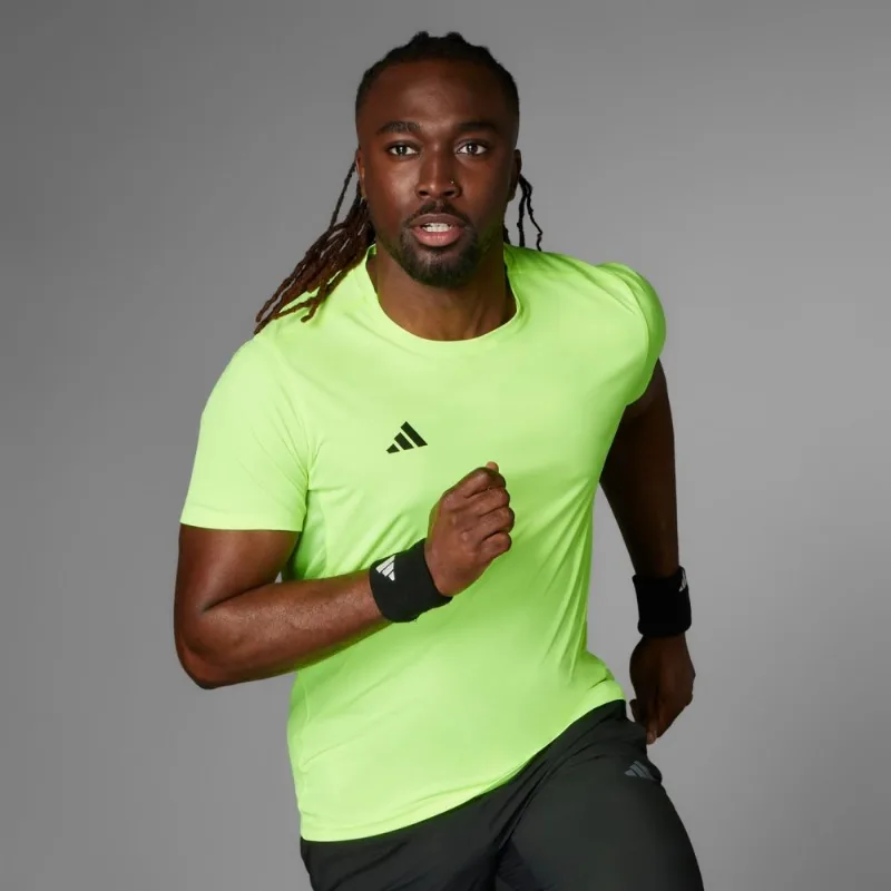 Camiseta Adidas Adizero Essentials - IX2841 VERDE LIMAO - GG GG / VERDE LIMAO