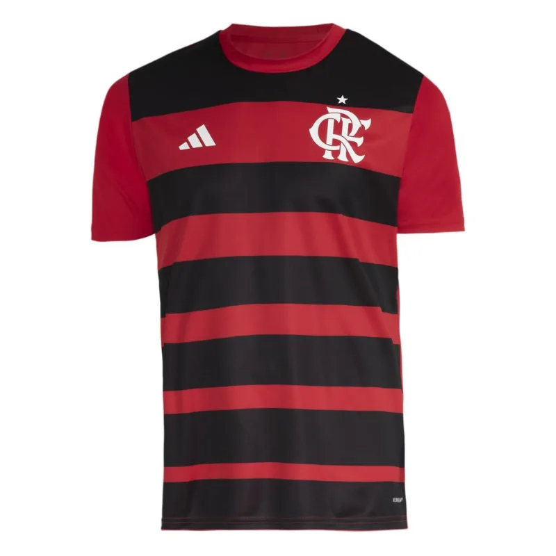 Manto Flamengo Fan Jogo 1 Adidas 2024 P