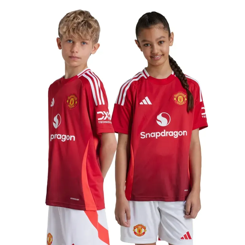 Jersey adidas Futbol Manchester United Local Fan 24/25 Niño IT1972 9-10 años