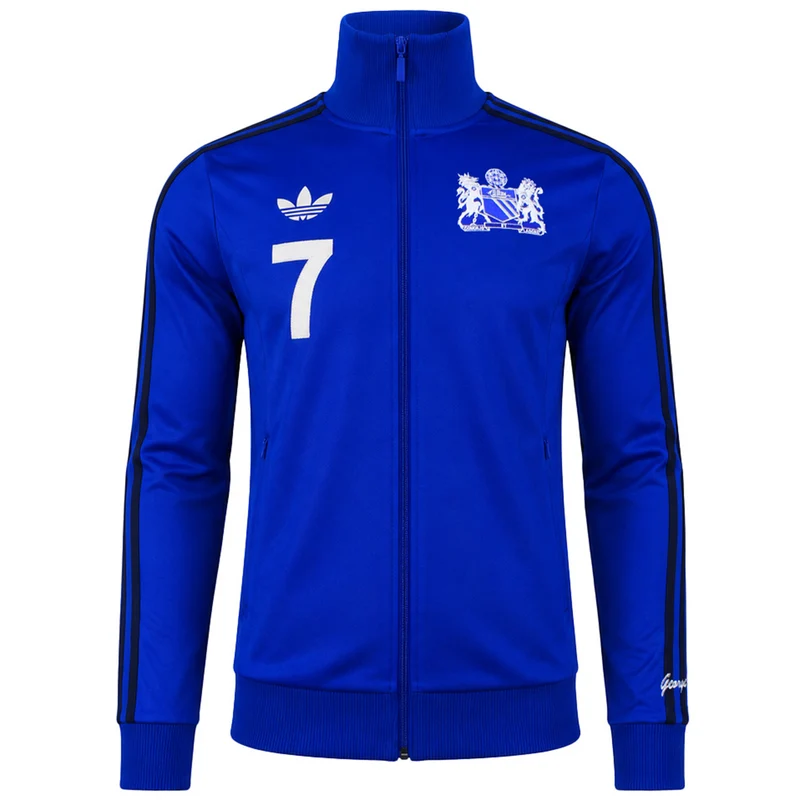 Adidas Manchester United x George Best Mens Blue Track Jacket XS