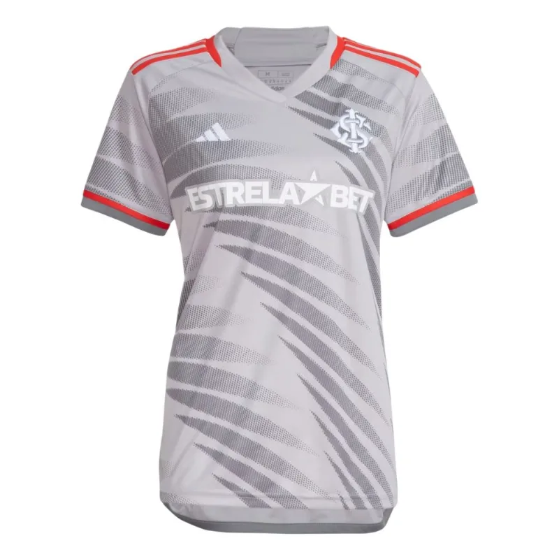 Camisa Adidas SC Internacional Oficial Ill Feminina P / Cinza
