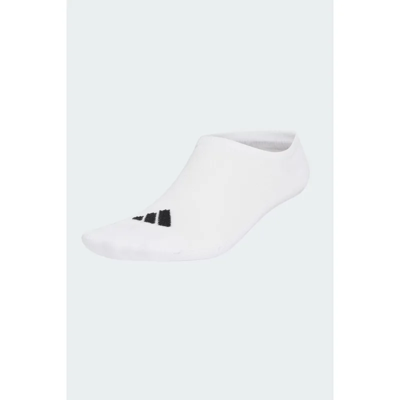 Kit 3 Pares Meias Adidas Sportswear No-Show Iw5546 Branco G