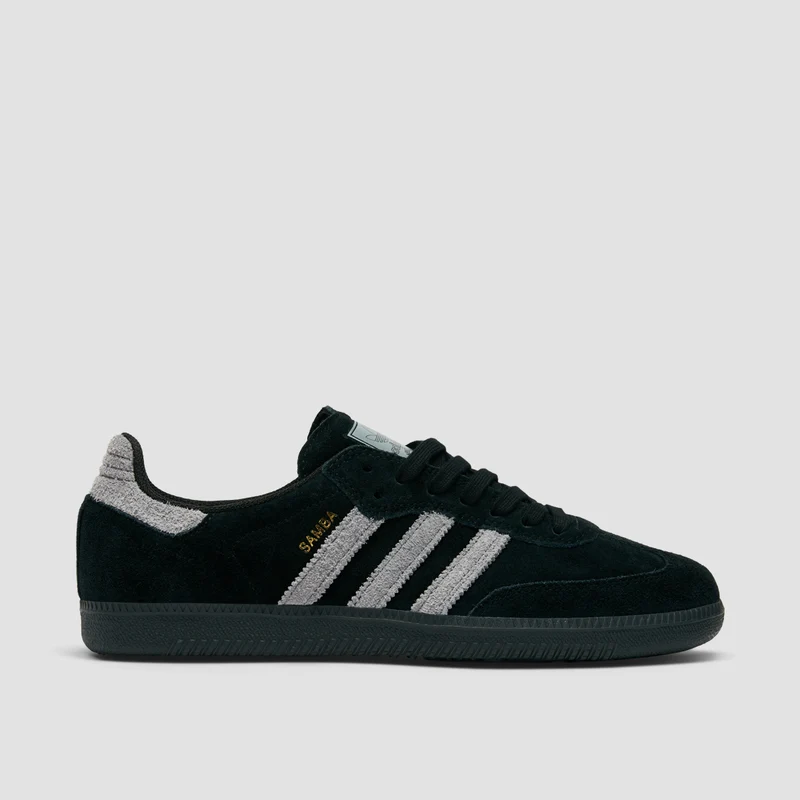 adidas Samba ADV Shoes - Core Black/Grey Four/Gold Met 10uk / Core Black/Grey Four/Gold Met
