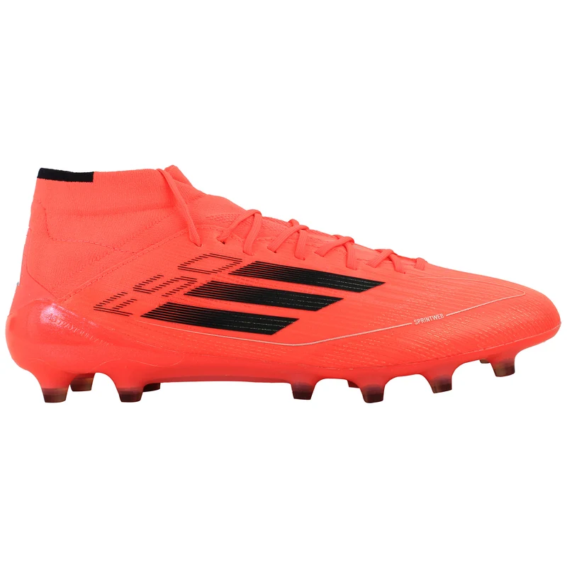 Adidas F50 Elite Mid AG Womens Orange Football Boots 11.5
