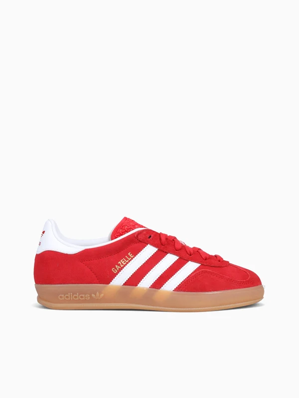 Gazelle Indoor Red White suede j12063 Red / M7.5 / W8.5 / M