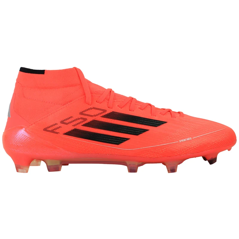 Adidas F50 Elite Mid FG Womens Orange Football Boots 3.5