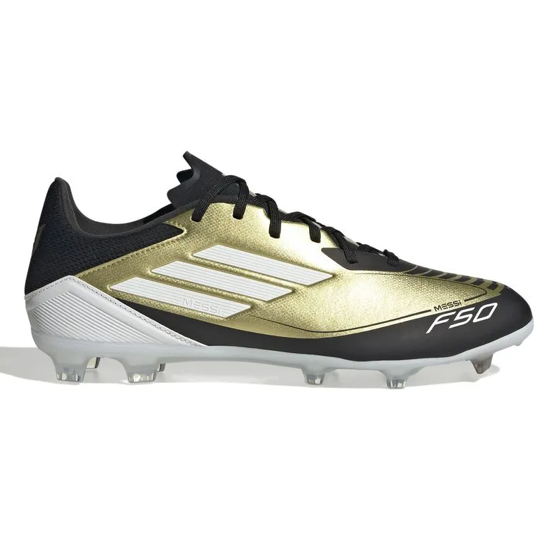 Chuteira Adidas F50 League Campo Masculina Dourado OURO/BRANCO/PRETO - 38