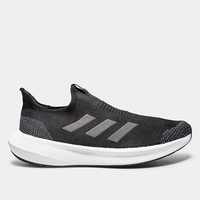 Tênis Adidas Lite Flow - Unissex - Preto+Cinza