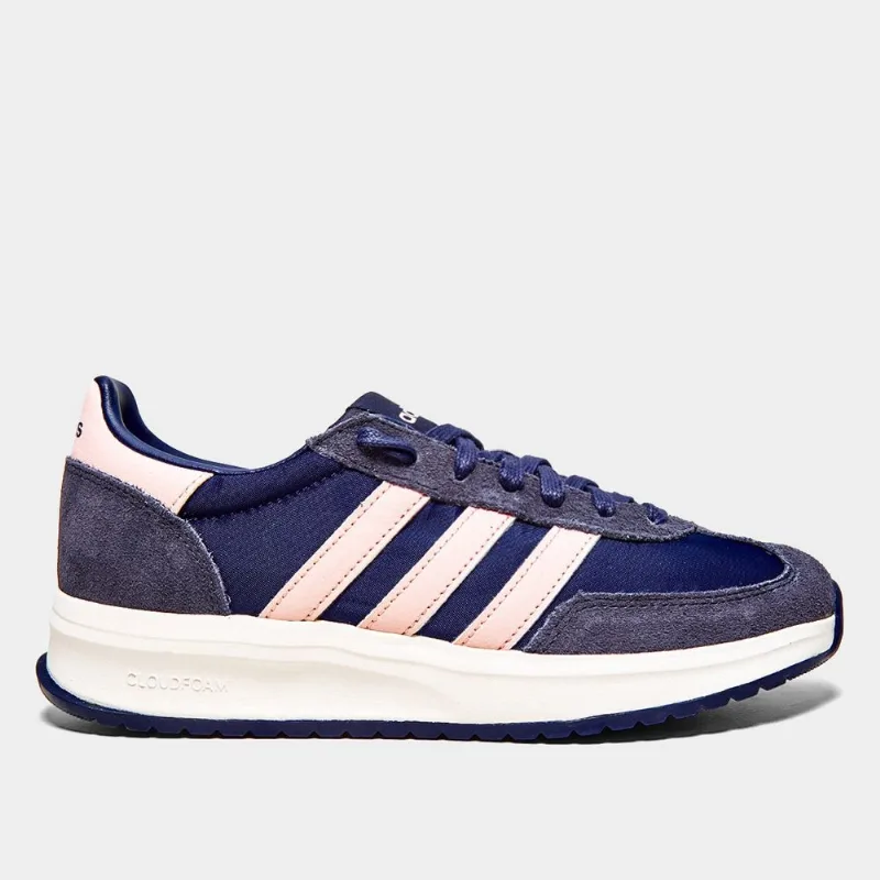 Tênis Adidas Run 72 Feminino - Feminino - Azul+Rosa