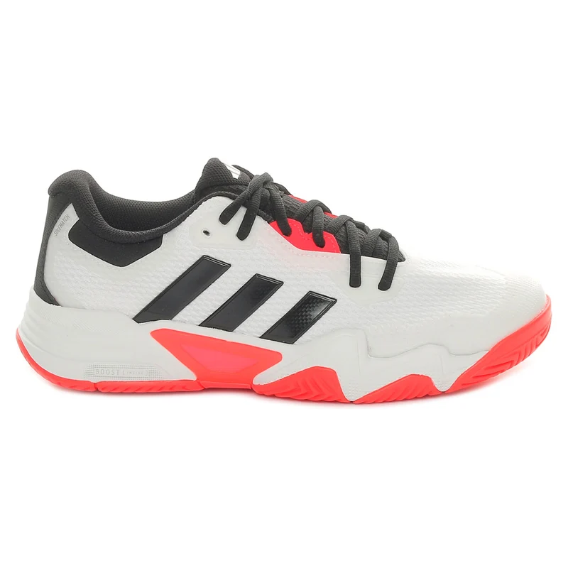 Scarpa da Tennis Uomo Adidas Solematch Control Bianco Nero 45 1/3