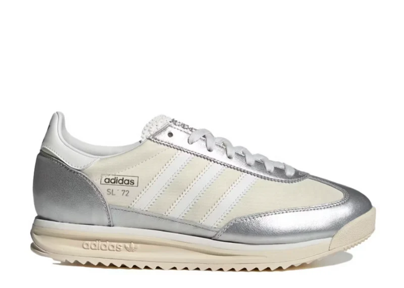 Adidas SL 72 RS Silver Metallic Cloud White 42 2/3 EU