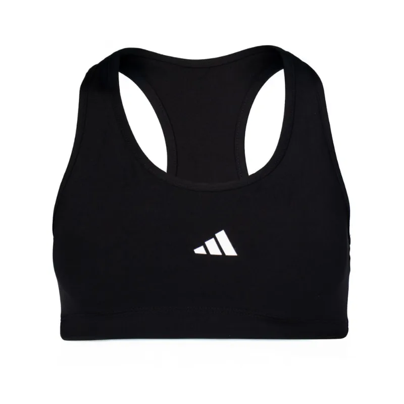 Top Feminino Adidas Treino Básico Suporte Médio Preto - M