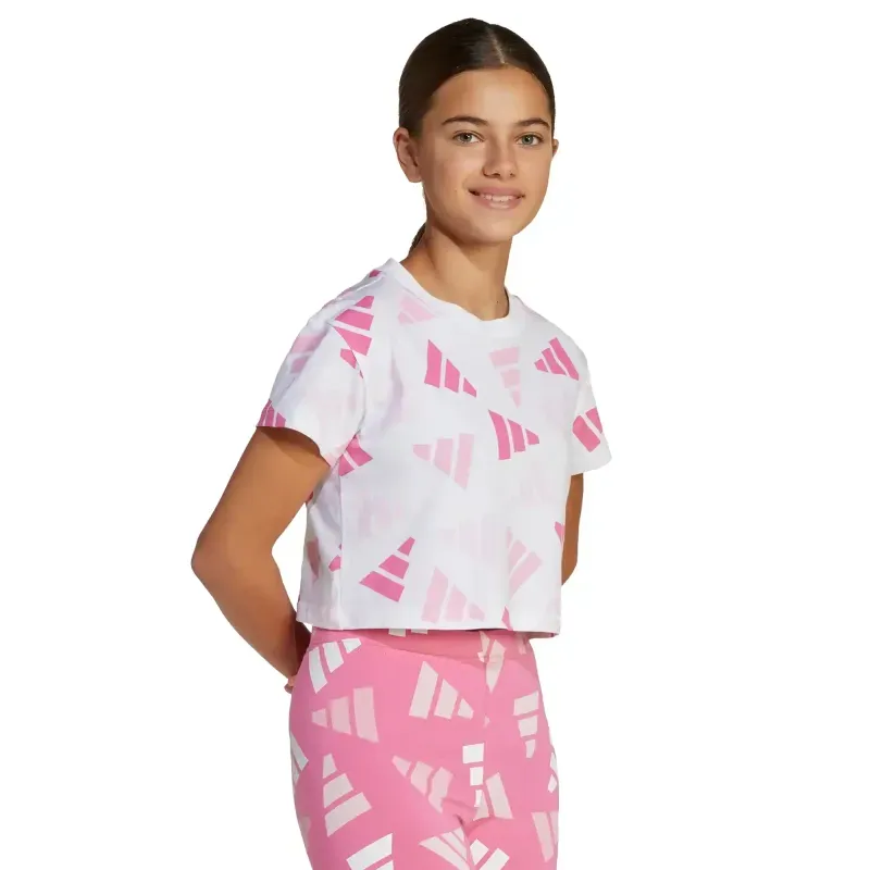 Playera adidas Essentials Logo Celebration Niña JC7710 9-10 años