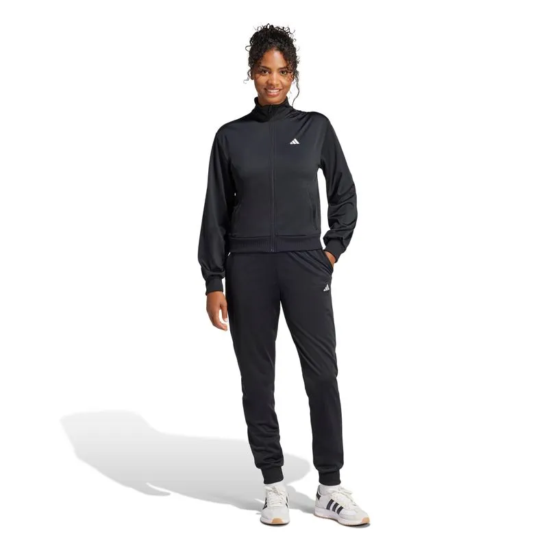 Conjunto de Agasalho Adidas Essentials Feel Cozy Feminino Preto PRETO - P