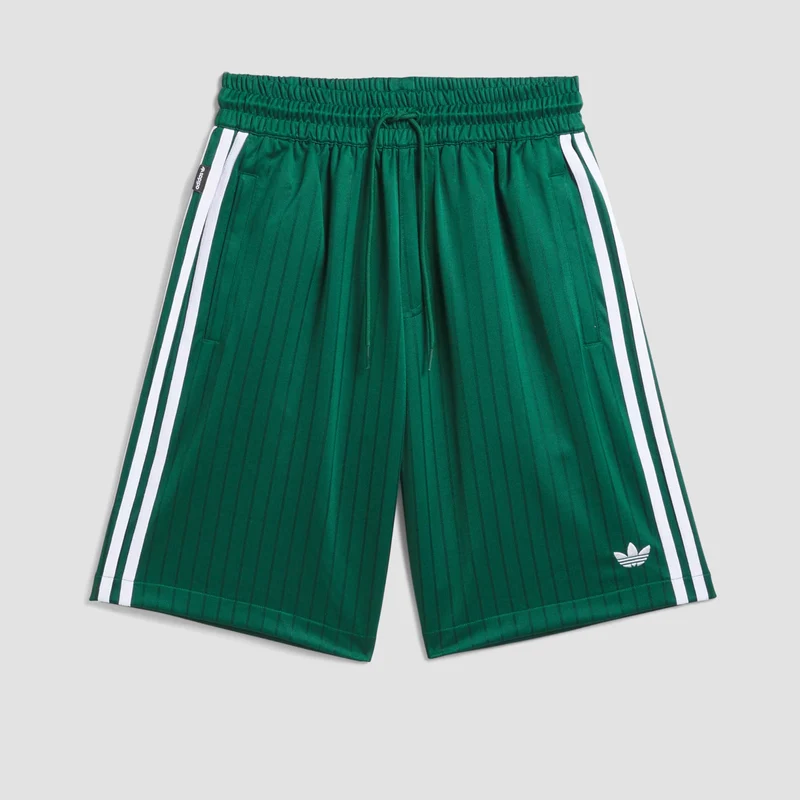 adidas Skateboarding Classic Shorts (Gender Neutral) Dark Green/White Medium / Dark Green/White