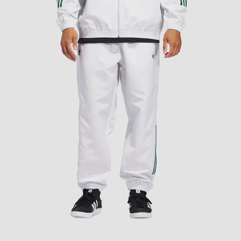 adidas Skateboarding Gatsele Track Pants (Gender Neutral) Crystal White/Dark Green XX-Large / Crystal White/Dark Green