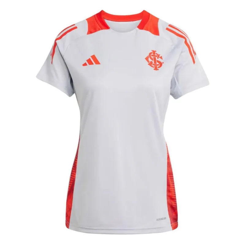 Camisa Treino Atleta SC Internacional Feminina Adidas GG / Cinza
