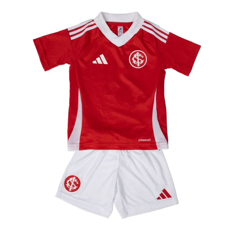 Conjunto Masculino Adidas Internacional Infantil Vermelho - 2/3A
